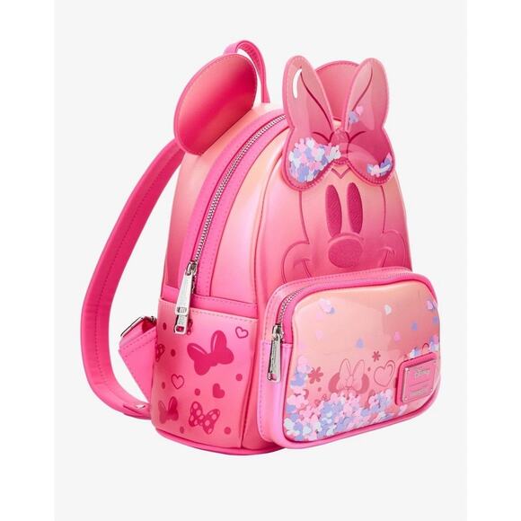 Loungefly Minnie Mouse Confetti mini Bakcpack - Picture 2 of 4
